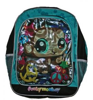 Littlest Pet Shop Funky Monkey School Backpack Clothing