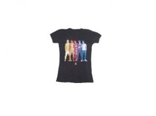 1D One Direction Band Overlay Juniors T Shirt Clothing