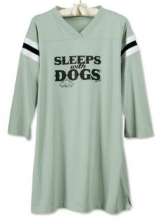 Sleeps With Dogs Nightshirt Clothing
