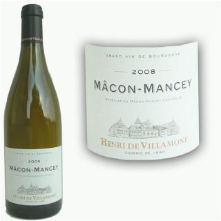 2008   Achat / Vente VIN BLANC Villamont Mâcon Mancey 2008