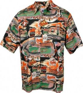 Baltimore Orioles Hawaiian Shirt   XX Large Clothing