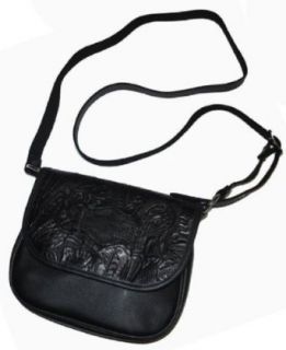 Harley Davidson® Womens Floral Crossbody Black Bag Purse