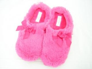 Simpson Fluffy Bow Slippers Pink Size Large (Shoe Size 8 9) Shoes