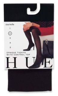 HUE Womens Opaque Control Top Tight Clothing