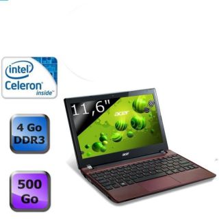 Netbook avec écran 11,6   Processeur Intel® Celeron™877