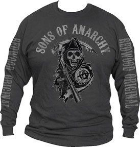 Sons Of Anarchy Fear The Reaper Long Sleeve T Shirt (Extra