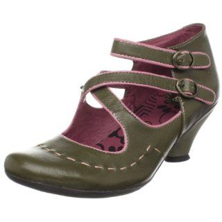 Womens Vew Mary Jane Pump,Olive/Purple,36 M EU / 5 B(M) US Shoes