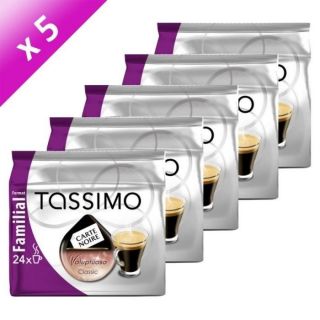 TASSIMO/CARTE NOIRE Voluptuoso (16T) x5   Achat / Vente CAFE CHICOREE