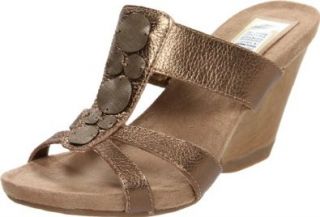 Dr. Scholls Womens Happening T Strap Sandal,Bronze,9.5 M US Shoes