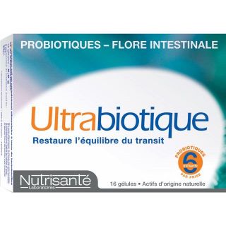 16 gélules   Achat / Vente DIGESTION   TRANSIT Ultrabiotique 16