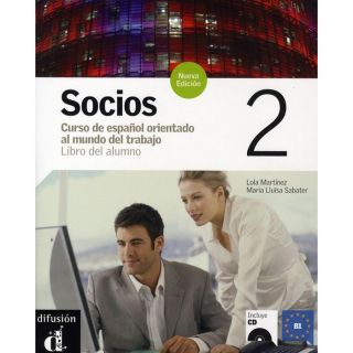 Socios 2 libro del alumno + cd   nouvelle edition   Achat / Vente