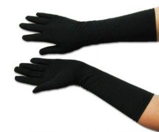 Matte Finish Cotton Gloves Below Elbow Length in Asst