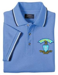 Sigma Chi Crest Mesh Polo Clothing
