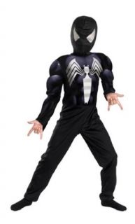 Black Spiderman Child Costume Size 4 6 Small Clothing