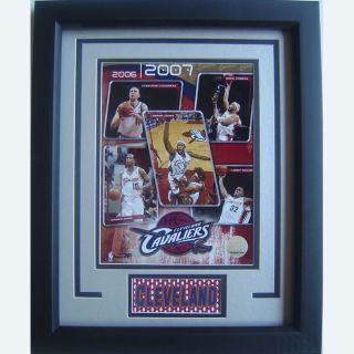 Cleveland Cavaliers 2006 2007 Deluxe Frame