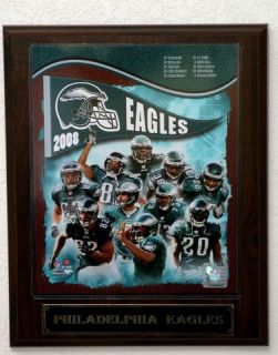 2008 Philadelphia Eagles Picture Plaque