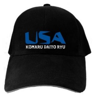 Caps Black Usa Komaru Daito Ryu  Martial Arts Clothing