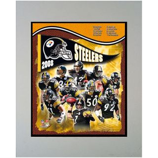 Steelers 11x14 Double matted 2008 Team Photo