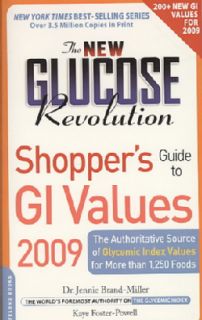 New Glucose Revolution Shopper`s Guide to GI Values 2009 (Paperback