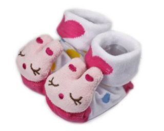 slip Socks Slipper Shoes Boots 0 6M Many patterns Red Rabbit Shoes