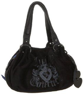 Iconic Velour Juicys Best YHRU2591 Shoulder Bag,Black,One Size Shoes