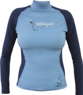 Stohlquist Womens Long Sleeve Burnout Rashguard, Powder