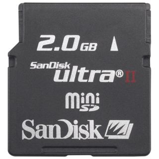 SanDisk 2GB Ultra II Mobile miniSD Card