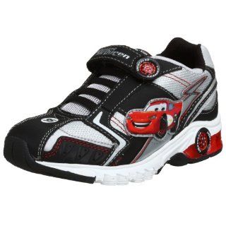 Cars Little Kid Control Sneaker,Black/Red,2 M US Little Kid Shoes