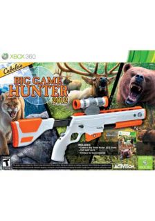 Xbox 360   Cabelas Big Game Hunter 2012 w/gun