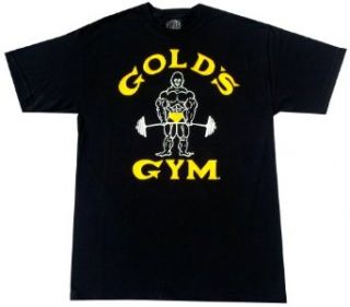 G100 Golds Gym T Shirt   Old Joe Logo Clothing
