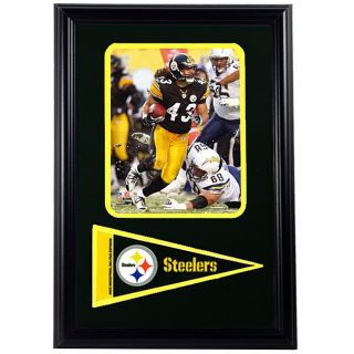 Pittsburgh Steelers Troy Polamalu 12x18 inch Framed Print Today $62