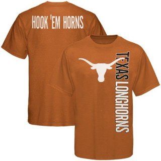 NCAA Texas Longhorns Focal Orange Fusion T shirt (Small