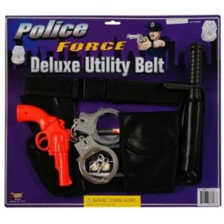 Deluxe Police Officer Utility Belt Clothing