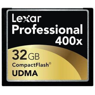 Carte mémoire CompactFlash UDMA 400x Professional 32 Go   Pour des