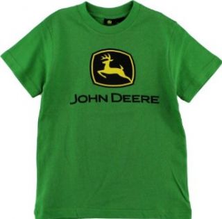John Deere Classic Logo Green Boys Short Sleeve Tee