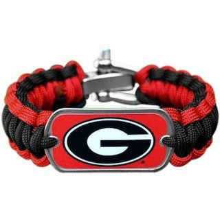 Georgia Bulldogs Survival Paracord Bracelet Sports