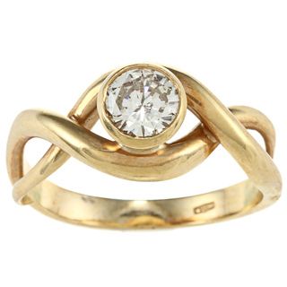 18k Yellow Gold 3/5ct TDW Engagement Ring (J K, I1 I2)