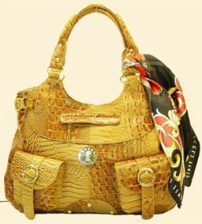 Gorgeously Stylish Italian Designer Alligator Handbag 15