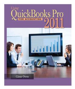 Using Quickbooks Pro for Accounting 2011 Today $136.74