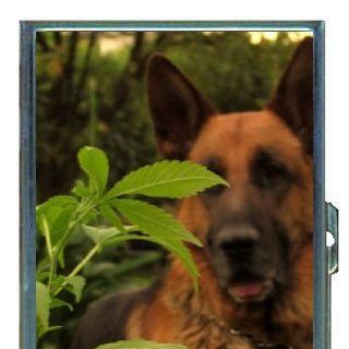 German Shepherd Dog Marijuana ID Holder, Cigarette Case or Wallet