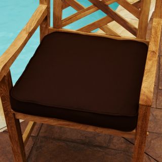 Clara Brown 19 inch Square Outdoor Sunbrella Chair Cushion
