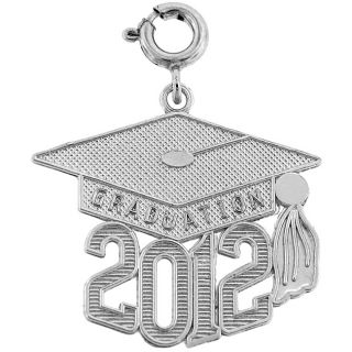 Sterling Silver 2012 Graduation Charm