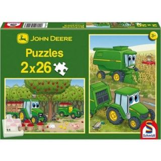 26 pcs   John Deere  La récolte   Achat / Vente PUZZLE Puzzle 2 x 26