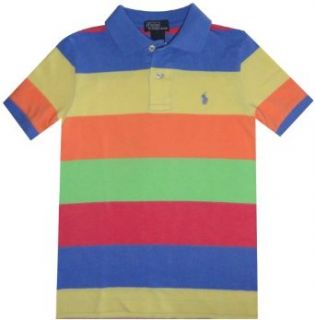 Boys Ralph Lauren Polo Shirt Multi Colored with Blue Pony