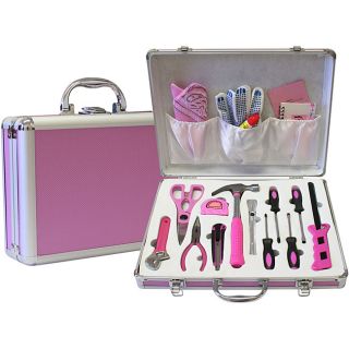 Womens Pink 18 piece Tool Set