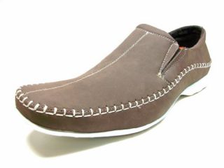 Brown Delli Aldo Casual Driving Moccasins Shoes Styled in Italy Shoes