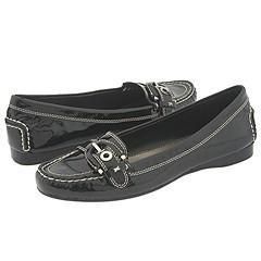 Franco Sarto Kline Black Patent Loafers   Size 6.5
