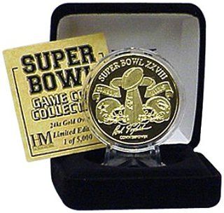 NFL Gold Super Bowl XXVIII Flip Coin 24KT Sports