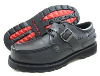 Ralph Lauren Mens B Voyager Buckle Black Boots/Shoes US 10.5 Shoes