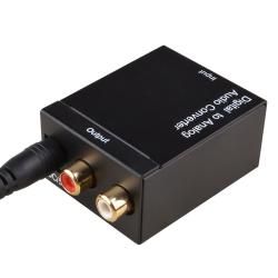Digital Optical Coaxial Toslink to Analog RCA Audio Converter